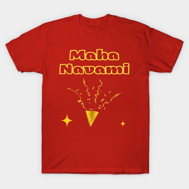 Indian Festivals - Maha Navami T-Shirt by Bharat Parv